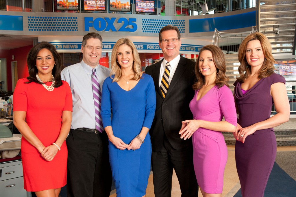 Morning News Crew with Fox 25 Boston